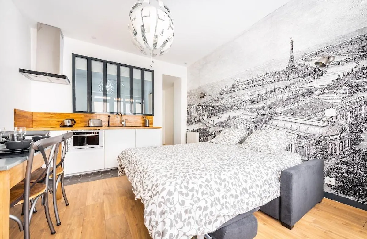 파리 Wonderful Flat Montparnasse 아파트 0*,  프랑스